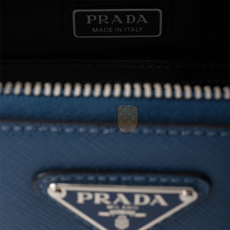 PRADA BRIQUE SAFFIANO LEATHER BAG 2VZ106 (20*14*4cm) PRADA BRIQUE SAFFIANO LEATHER BAG 2VZ106 (20*14*4cm)